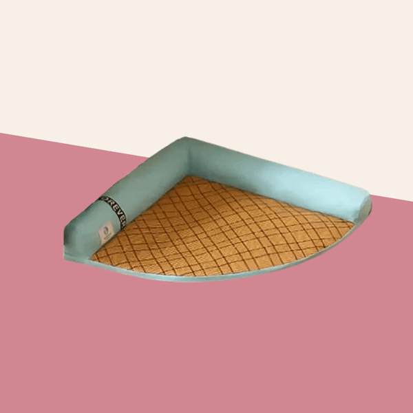Cooling Corner Pet Bed Mat in Green