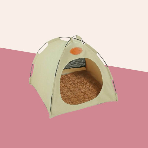 Foldable Canvas Cat Tent