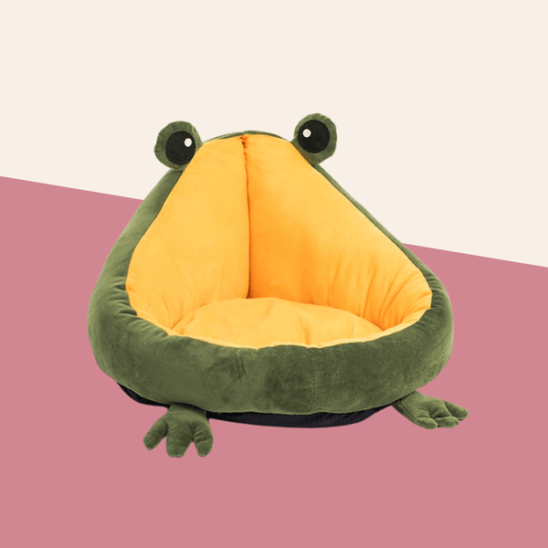 Frog Shaped Cat Bed