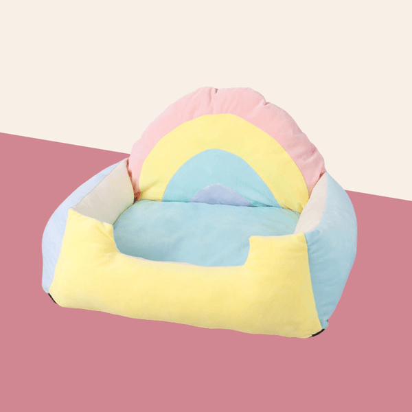 Korean Style Rainbow Cat Bed