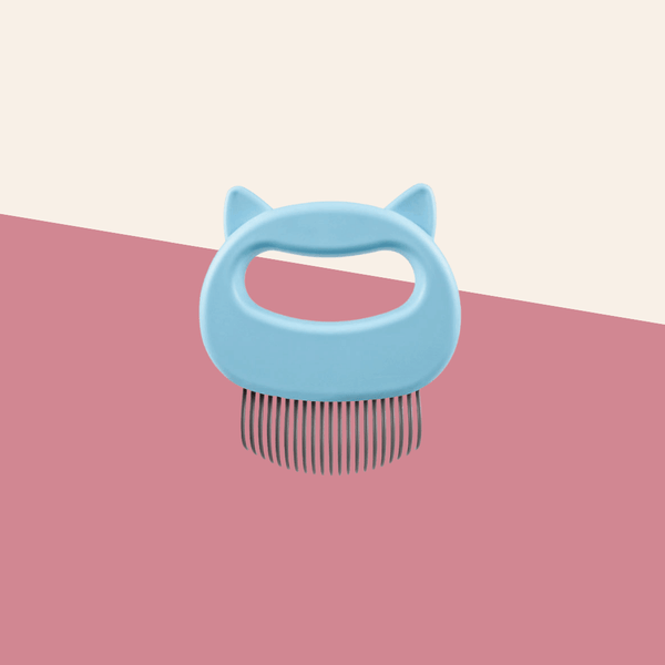 Massaging Shell Comb for Cat Hair Removal