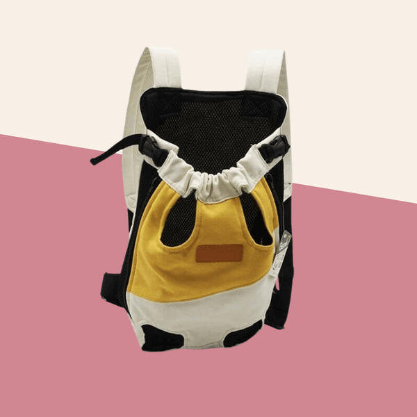 Portable Breathable Comfortable Pet Four-leg Canvas Backpack