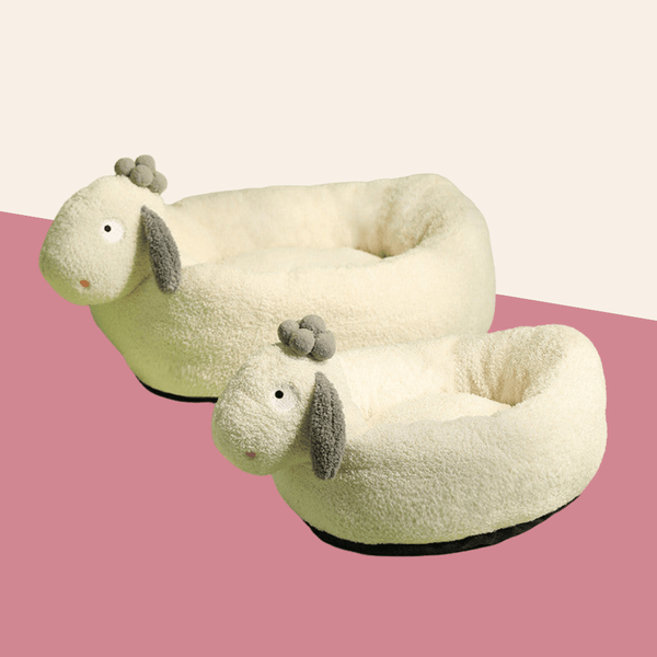 Sheep Shaped Pet Bed